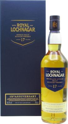 Royal Lochnagar 17yo 175th Anniversary PX & Oloroso Sherry Casks 56.3% 700ml