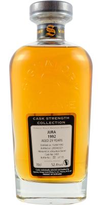 Isle of Jura 1992 SV Bourbon barrel 52.4% 700ml