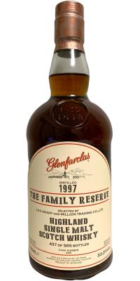 Glenfarclas 1997 The Family Reserve Sherry Butt #48 53.2% 700ml