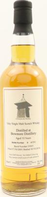 Bowmore 2001 WhB Bourbon Barrel #31931 52.5% 700ml