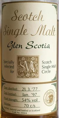 Glen Scotia 1977 MC 25004 54% 700ml