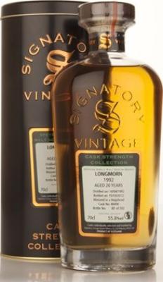 Longmorn 1992 SV Cask Strength Collection #48490 55.8% 700ml