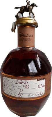 Blanton's Straight from the Barrel #190 64.8% 700ml