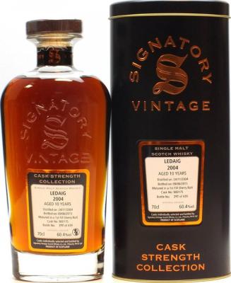 Ledaig 2004 SV Cask Strength Collection 1st Fill Sherry Butt #900175 60.4% 700ml