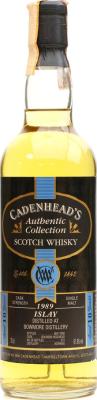Bowmore 1989 CA Authentic Collection Bourbon Hogshead 61.8% 700ml