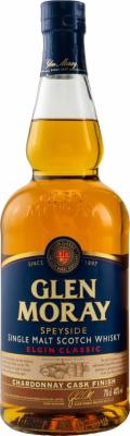 Glen Moray Elgin Classic Chardonnay Cask Finish Chardonnay Cask Finish 40% 700ml
