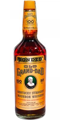 Old Grand-Dad 1972 Bonded 100 Proof 50% 750ml
