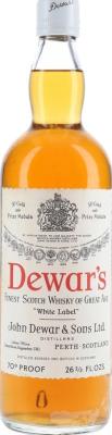 Dewar's White Label Fine Scotch Whisky 40% 750ml