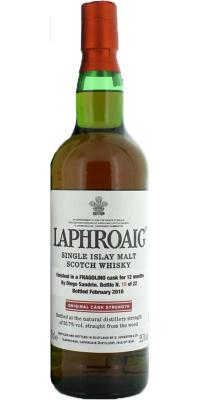 Laphroaig 10yo UD Diego Sandrin 1yo Fragolino Finish 55.7% 700ml