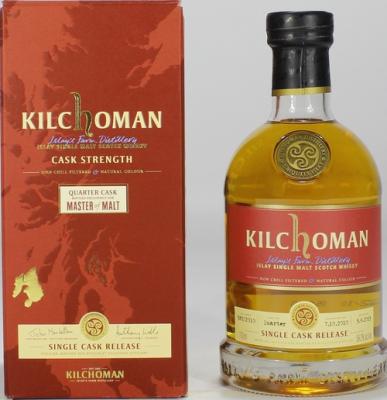 Kilchoman 2010 Single Cask Release Master of Malt 582/2010 59.2% 700ml