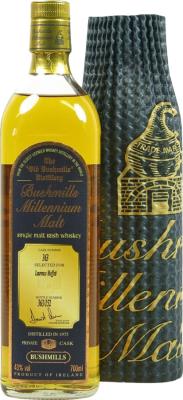 Bushmills 1975 Millennium Malt Cask no.363 Selected for Laurence Moffet 43% 700ml