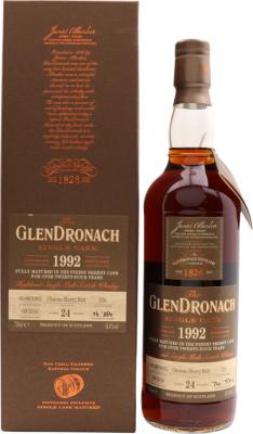 Glendronach 1992 Single Cask Oloroso Sherry Butt 24yo 58.4% 700ml