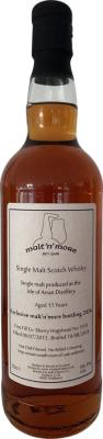 Arran 2013 WhB malt'n'more 58.3% 700ml