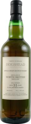 North British 1991 Hhd 1st Fill Bourbon Barrel 46.7% 700ml