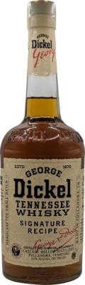 George Dickel Signature Recipe Tennessee Whisky 45% 750ml