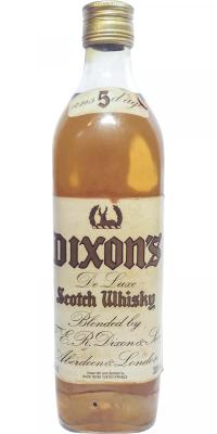 Dixon's 5yo De Luxe Scotch Whisky 30% 700ml