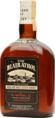 Blair Athol 12yo Highland Malt Scotch Whisky 46% 750ml