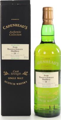 Mannochmore 1977 CA Authentic Collection Oak Cask 60.9% 700ml