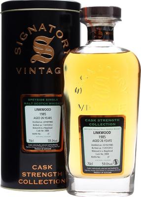 Linkwood 1985 SV Cask Strength Collection #4542 59% 700ml