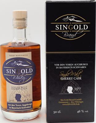 Sin-Gold Sherry Cask Pedro Ximenez 46% 500ml