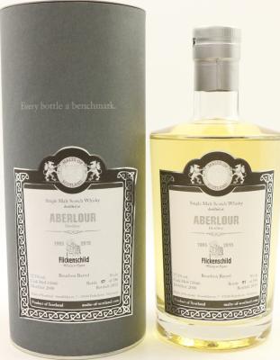 Aberlour 2008 MoS Bourbon Barrel Flickenschild 57.3% 700ml