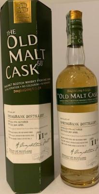 Springbank 1996 DL Old Malt Cask Refill Hogshead #4245 50% 700ml