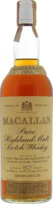 Macallan 1951 Rinaldi Import Sherry Cask 45.85% 750ml