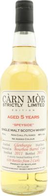 Glenburgie 2011 MMcK Carn Mor Strictly Limited Edition 5yo Bourbon Barrels 46% 700ml