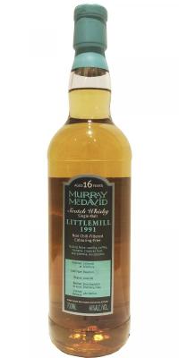 Littlemill 1991 MM Bourbon 46% 700ml