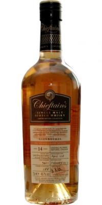 Glenrothes 1998 IM Chieftain's The Village Limited Edition Spatburgunder Wine Finish #94211 Germany Exclusive 49.7% 700ml