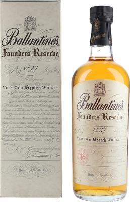 Ballantine's Founders Reserve 1827 Very Old Scotch Whisky 43% 750ml