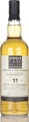 Glen Moray 2003 JWC Single Cask Nation 1st Fill Bourbon Barrel #2740 61.2% 750ml
