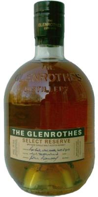 Glenrothes Select Reserve Old Label 43% 700ml