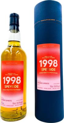 Speyside 1998 SpSp Refill Barrel 55.5% 700ml