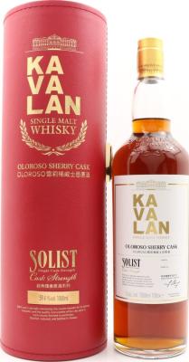 Kavalan Solist Oloroso Sherry Cask S120622041A 59.4% 1000ml