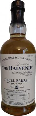 Balvenie 12yo Single Barrel First Fill Ex-Bourbon #8411 47.8% 700ml