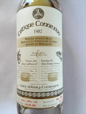 Caol Ila 1982 Cel Celtique Connexion Bourbon Sauternes 43% 700ml