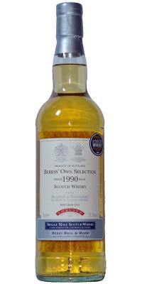 Bladnoch 1990 BR Berrys Own Selection #2462 51.2% 700ml