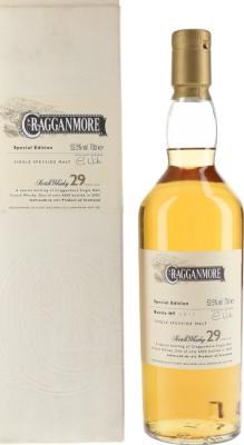 Cragganmore 1973 Diageo Special Releases 2003 52.5% 700ml