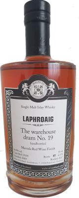 Laphroaig 2004 MoS The warehouse dram #19 Marsala Red Wine Finish 56.8% 500ml