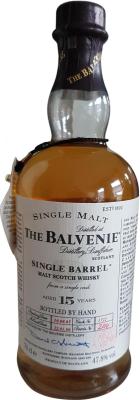 Balvenie 15yo Single Barrel #1722 47.8% 700ml