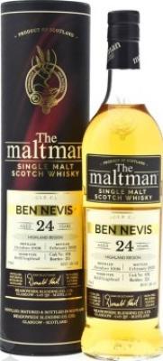 Ben Nevis 1998 MBl The Maltman Refill Hogshead 46.6% 700ml
