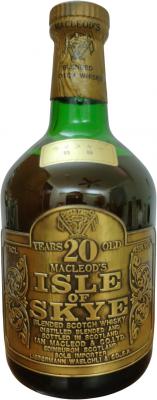 Isle of Skye 20yo IM MacLeod's Isle of Skye 43% 750ml