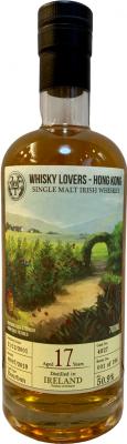 Single Malt Irish Whisky 2001 Bourbon #4627 50.9% 700ml