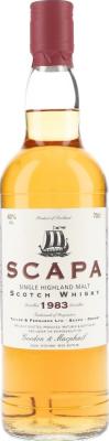 Scapa 1983 GM Licensed Bottling 40% 700ml