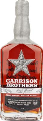 Garrison Brothers 2019 Single Barrel Cask Strength Total Wine and More 62.6% 750ml