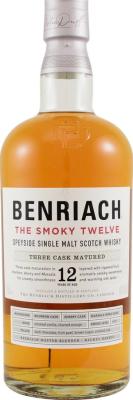 BenRiach 12yo The Smoky Twelve Bourbon Barrels Sherry Casks Marsala Wine 46% 700ml