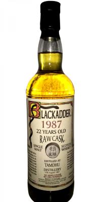 Tamdhu 1987 BA Raw Cask #3754 49.5% 700ml