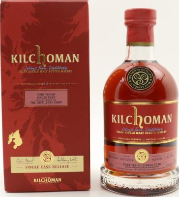 Kilchoman 2016 Port Finish The Distillery Shop 55.9% 700ml