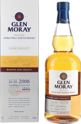 Glen Moray 2006 Madeira Cask Project 46.3% 700ml